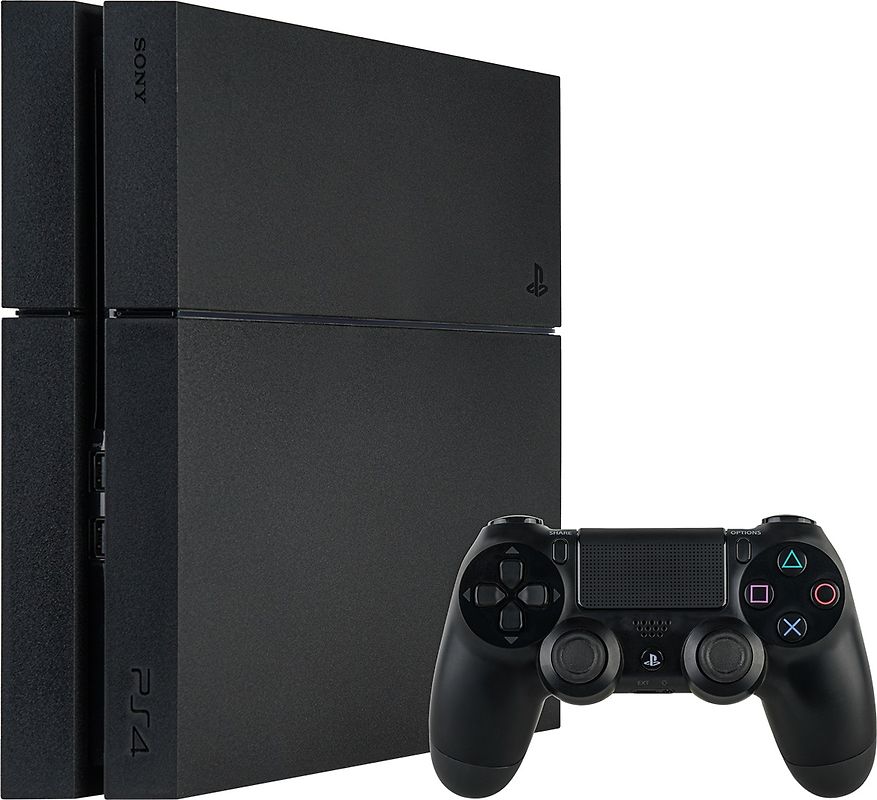 Rebuy Sony PlayStation 4 500 GB [incl. draadloze controller] mat zwart aanbieding