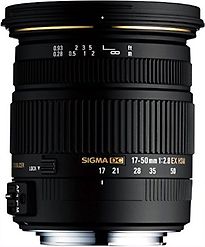 Sigma 17-50 Mm F2.8 Dc Ex Hsm Os 77 Mm Objectif (Adapt� À Sony A-Mount) Noir