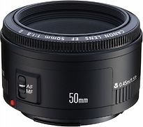 Objectif Reflex Canon Ef 50 Mm F/1.8