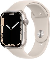 Image of Apple Watch Series 7 45 mm kast van poolster aluminium met poolster sportbandje [wifi] (Refurbished)