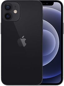 Image of Apple iPhone 12 mini 64GB zwart (Refurbished)