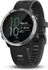 Garmin Forerunner 645 Music argento am Cinghia in