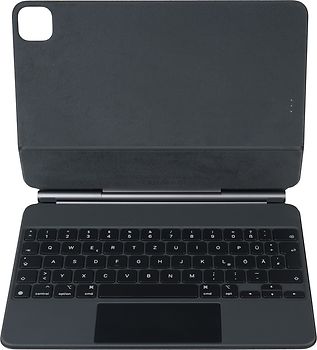 Apple Magic Keyboard schwarz für das iPad Pro 11" [2. Generation, deutsches Tastaturlayout, QWERTZ]