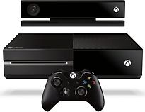 Image of Microsoft Xbox One 500 GB [incl. Kinect Sensor en draadloze controller met Day One-reliëf] zwart (Refurbished)