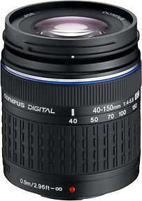 Olympus Zuiko Digital 40-150 mm F4.0-5.6 ED 58 mm Obiettivo (compatible con Four Thirds) nero