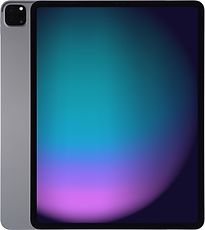apple ipad pro 12,9 128gb [wi-fi, modello 2021] grigio siderale nero