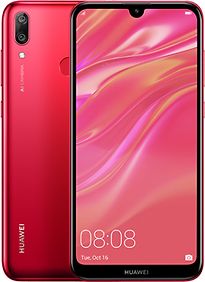 Image of Huawei Y7 2019 Dual SIM 32GB rood (Refurbished)