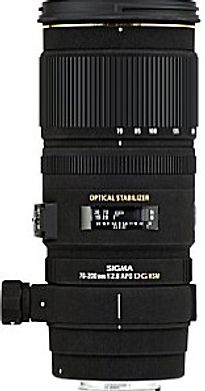 Image of Sigma 70-200 mm F2.8 DG EX HSM 77 mm filter (geschikt voor Canon EF) zwart (Refurbished)