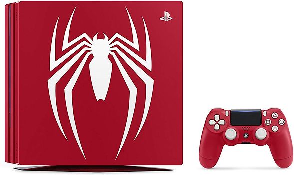 Sony Playstation 4 pro 1 TB [Spider-Man Limited Edition inkl 