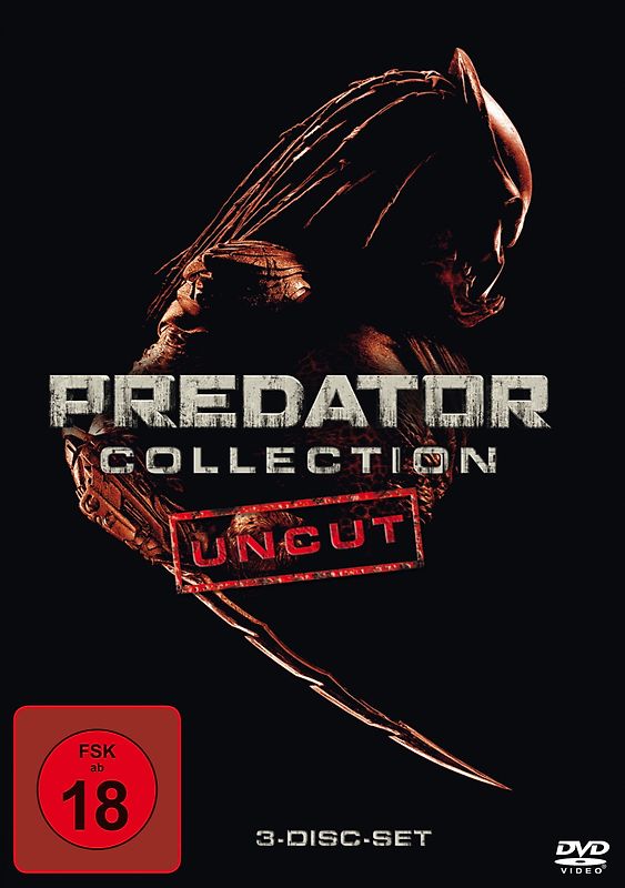 Predator Collection: Predator / Predator 2 / Predators [3 Discs, Uncut] DVD