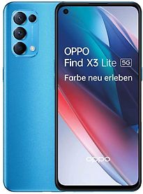 Image of Oppo Find X3 Lite Dual SIM 128GB blauw (Refurbished)