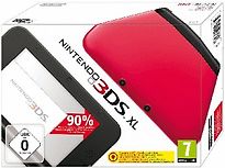 Nintendo 3DS XL rosso nero