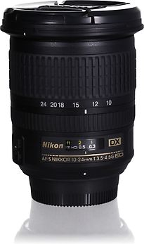 Image of Nikon AF-S NIKKOR 10-24 mm F3.5-4.5 DX ED G 77 mm filter (geschikt voor Nikon F) zwart (Refurbished)