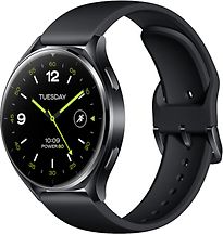 Xiaomi Watch 2 46 mm nero con cinturino in silicone nero [Wifi]