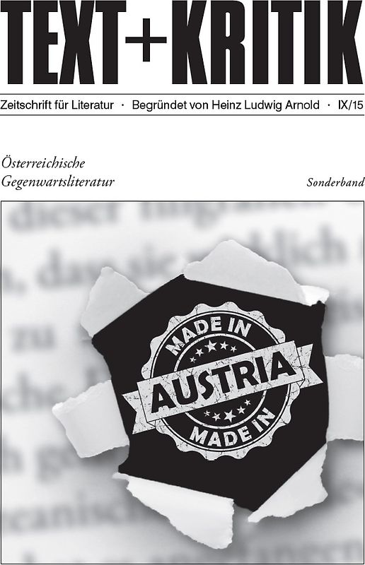 Österreichische Gegenwartsliteratur