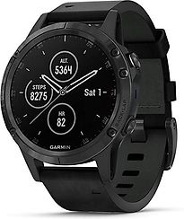 Montre Smartwatch Fenix 5 Plus Sapphire Leather 010-01988-07