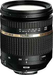 Image of Tamron SP AF 17-50 mm F2.8 ASL Di IF LD VC II 72 mm filter (geschikt voor Canon EF) zwart (Refurbished)