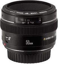 Image of Canon EF 50 mm F1.4 USM 58 mm filter (geschikt voor Canon EF) zwart (Refurbished)