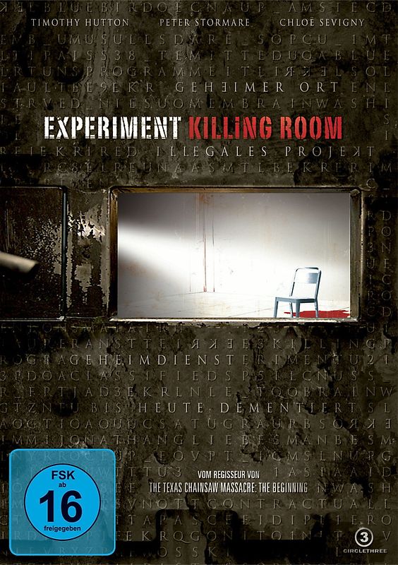 Experiment Killing Room DVD