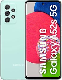 Image of Samsung Galaxy A52s 5G Dual SIM 128GB groen (Refurbished)