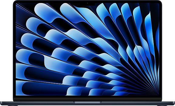 Apple MacBook Air 15.3" (Liquid True Tone Retina Display) 3.49 GHz M2-Chip (8-Core CPU, 10-Core GPU) 8GB RAM 256 GB SSD [Mid 2023] mitternacht