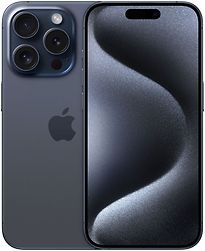 Image of Apple iPhone 15 Pro 128GB blauw titanium (Refurbished)