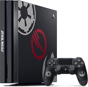 Refurbished Sony PlayStation 4 pro 1 TB [Star Wars 2 Special Edition incl. draadloze controller, zonder zwart | rebuy