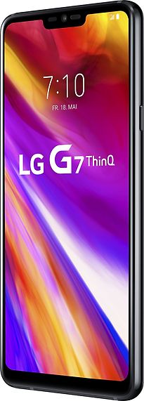Image of LG LMG710 G7 ThinQ 64GB new zwart (Refurbished)