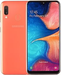 Image of Samsung Galaxy A20e Dual SIM 32GB oranje (Refurbished)