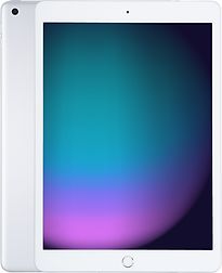 Image of Apple iPad 10,2 128GB [wifi, model 2019] zilver (Refurbished)