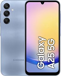 Image of Samsung Galaxy A25 5G Dual SIM 128GB blauw (Refurbished)