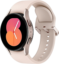 Image of Samsung Galaxy Watch5 40 mm horlogekast van Pink Gold Aluminium Pink Gold Sport Band M/L [Wi-Fi] (Refurbished)