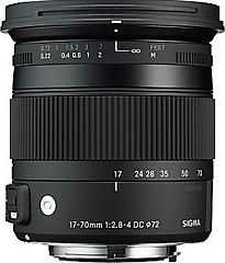 Sigma C 17-70 mm F2.8-4.0 DC HSM OS Macro 72 mm Obiettivo (compatible con Nikon F) nero