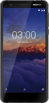 Smartphone Nokia 3.1 Double Sim 16 Go Noir