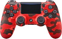 Sony PS4 DualShock 4 draadloze controller [2e versie] rood camouflage - refurbished