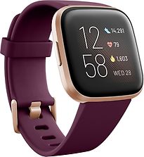 Fitbit Versa 2 40 mm Cassa in alluminio rame rosa