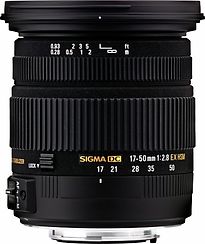 Image of Sigma 17-50 mm F2.8 DC EX HSM OS 77 mm filter (geschikt voor Nikon F) zwart (Refurbished)