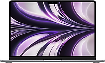 Apple MacBook Air 13.6 (Liquid True Tone Retina Display) 3.49 GHz M2 (10-Core GPU) 8 GB RAM 512 GB SSD [Mid 2022, Franse toetsenbordindeling, AZERTY] spacegrijs - refurbished