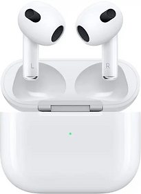 Image of Apple AirPods 3 wit [met lightning oplaadcase] (Refurbished)
