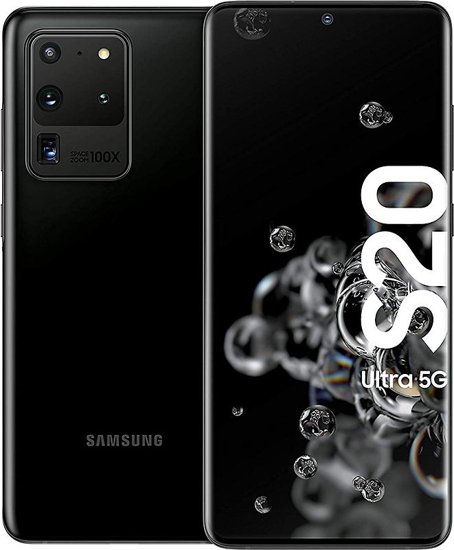 Rebuy Samsung Galaxy S20 Ultra 5G Dual SIM 128GB zwart aanbieding