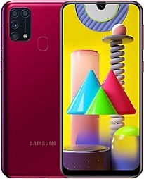 Image of Samsung Galaxy M31 Dual SIM 64GB rood (Refurbished)