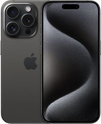 Image of Apple iPhone 15 Pro 128GB zwart titanium (Refurbished)