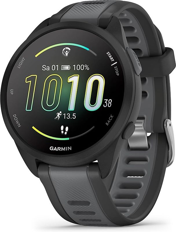 Refurbished Garmin Forerunner 165 zwart leigrijs kopen rebuy