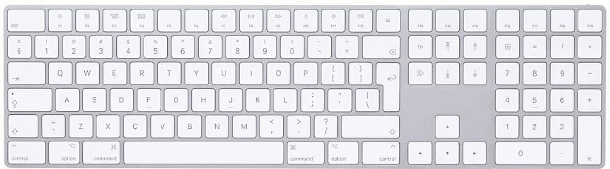 dump wolf Welke Refurbished Apple magic Keyboard [QWERTY-toetsenbord] wit kopen | rebuy