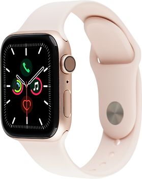 vendedor Cariñoso abrigo Comprar Apple Watch Series 4 44mm caja de aluminio en oro y correa  deportiva rosa arena [Wifi] barato reacondicionado | rebuy