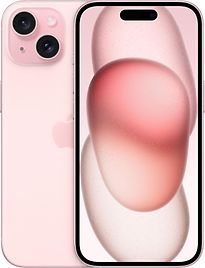 Image of Apple iPhone 15 128GB roze (Refurbished)