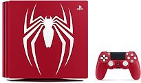 Image of Sony Playstation 4 pro 1 TB [Spider-Man Limited Edition incl. draadloze controller] rood (Refurbished)
