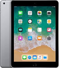 Image of Apple iPad 9,7 128GB [wifi, model 2018] spacegrijs (Refurbished)