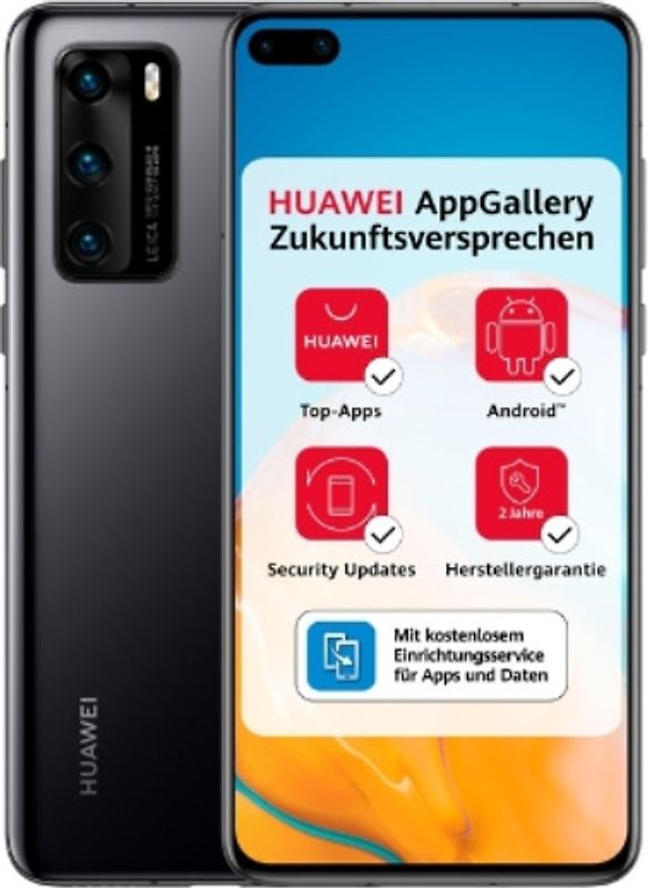 Rebuy Huawei P40 Dual SIM 128GB zwart aanbieding