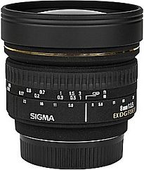 Sigma 8 Mm F3.5 Dg Ex Circular-Fisheye (Adapt� À Canon Ef) Noir